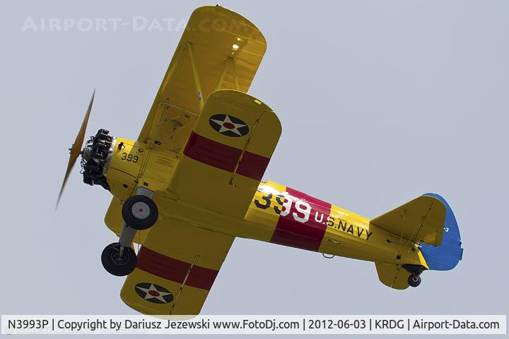 N3993P, 1984 Boeing 75 C/N AR-33, Boeing E-75 Stearman  C/N AR-33, N3993P