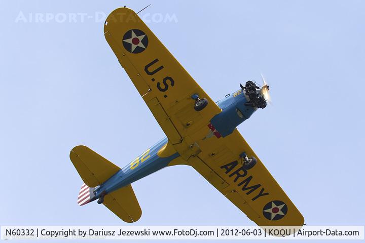 N60332, 1946 Fairchild (St. Louis) PT-23A Cornell (M-62C) C/N 225SL, Fairchild M-62C (PT-23A)  C/N 225SL, N60332