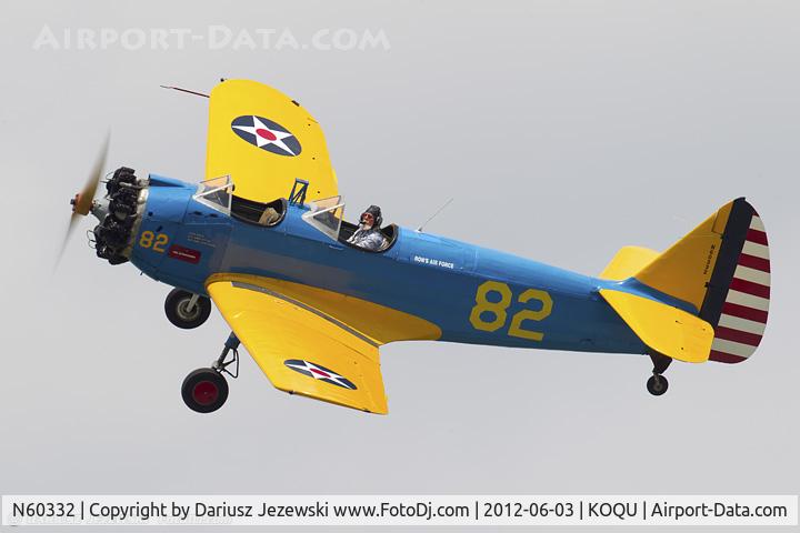 N60332, 1946 Fairchild (St. Louis) PT-23A Cornell (M-62C) C/N 225SL, Fairchild M-62C (PT-23A)  C/N 225SL, N60332