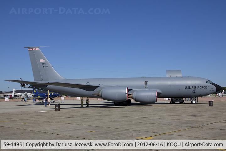 59-1495, 1959 Boeing KC-135R Stratotanker C/N 17983, KC-135R Stratotanker 59-1495  from 173rd ARS 