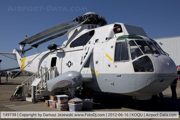 149738, Sikorsky SH-3H Sea King C/N 61155, SH-3H Sea King BuNo 149738 - Quonset Air Museum