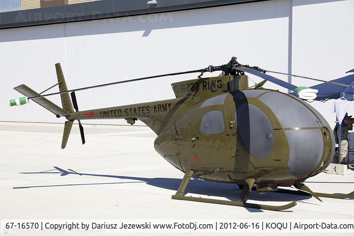 67-16570, 1967 Hughes OH-6A Cayuse C/N 0955, Hughes OH-6 Cayuse 67-16570 - Quonset Air Museum