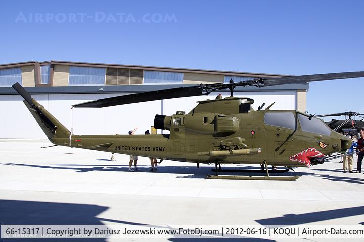 66-15317, 1966 Bell AH-1S Cobra C/N 20073, AH-1 Cobra 66-15317  - Quonset Air Museum