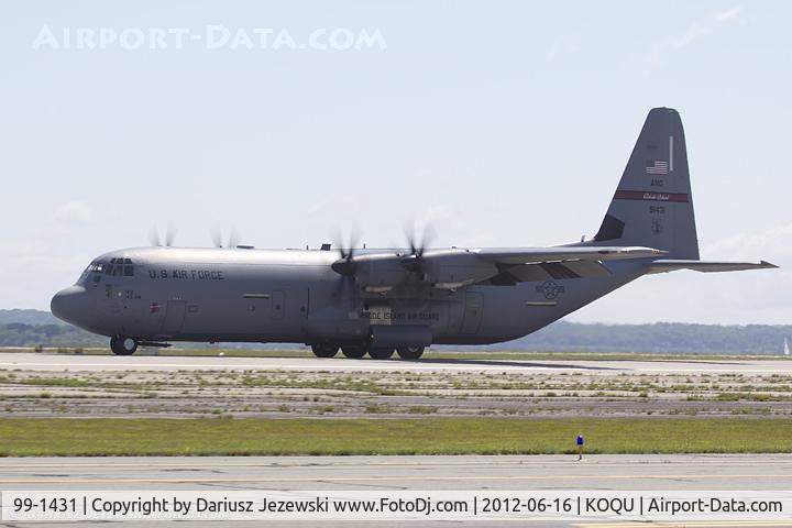 99-1431, 1999 Lockheed Martin C-130J-30 Super Hercules C/N 382-5517, C-130J Hercules 99-1431  from 143rd AS 143rd AS Quonset Point ANGS, RI