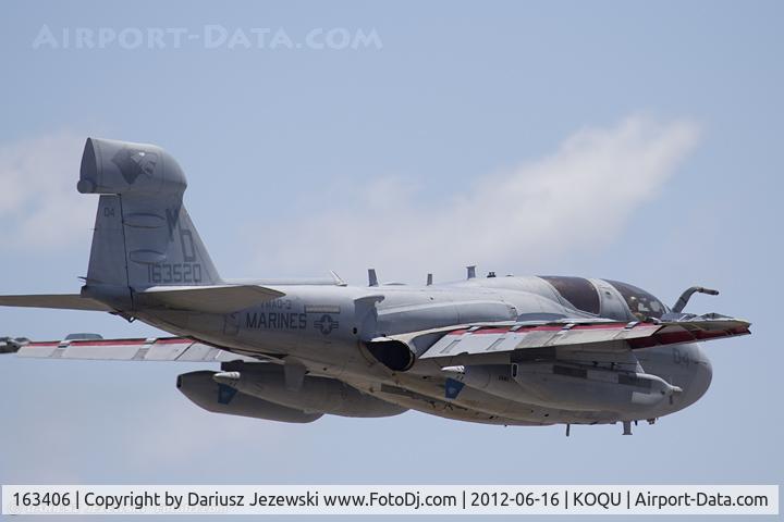 163406, Grumman EA-6B Prowler C/N P-146, EA-6B Prowler 163406 MD-04 from VMAQ-3 