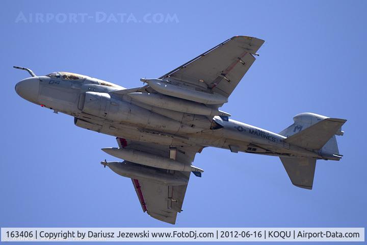 163406, Grumman EA-6B Prowler C/N P-146, EA-6B Prowler 163406 MD-04 from VMAQ-3 