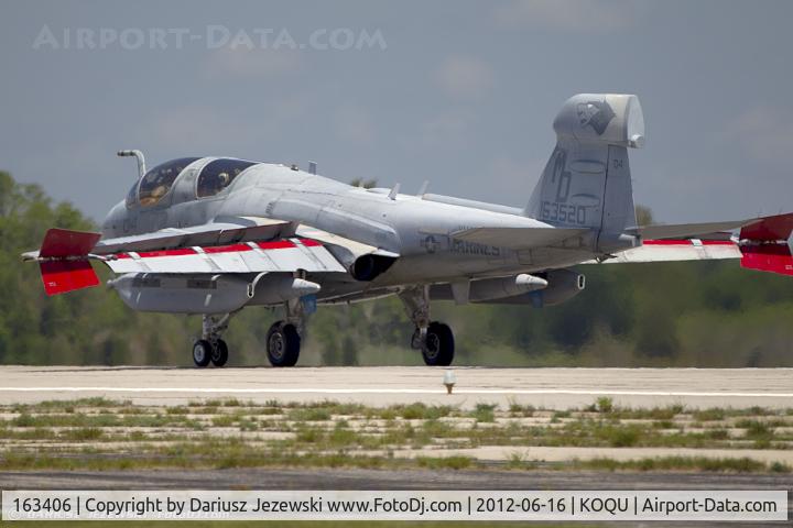 163406, Grumman EA-6B Prowler C/N P-146, EA-6B Prowler 163406 MD-04 from VMAQ-3 