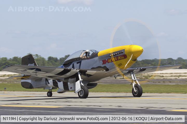 N119H, 1944 North American F-51D Mustang C/N 44-73275, North American F-51D Mustang 