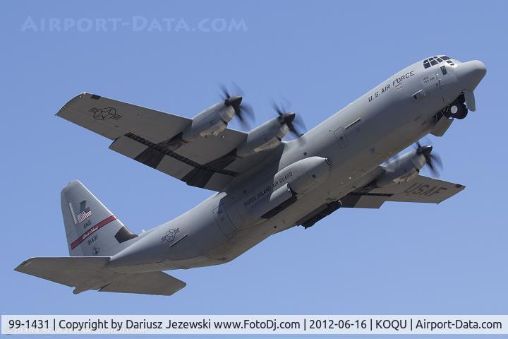 99-1431, 1999 Lockheed Martin C-130J-30 Super Hercules C/N 382-5517, C-130J Hercules 99-1431  from 143rd AS 143rd AS Quonset Point ANGS, RI