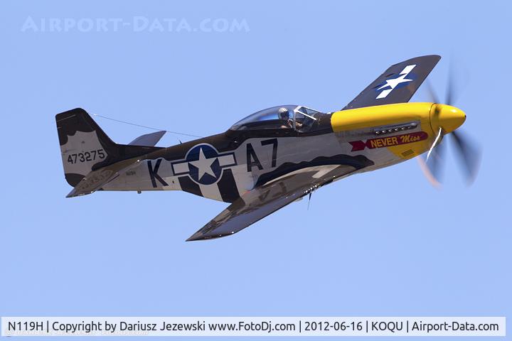 N119H, 1944 North American F-51D Mustang C/N 44-73275, North American F-51D Mustang 