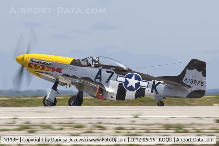 N119H, 1944 North American F-51D Mustang C/N 44-73275, North American F-51D Mustang 