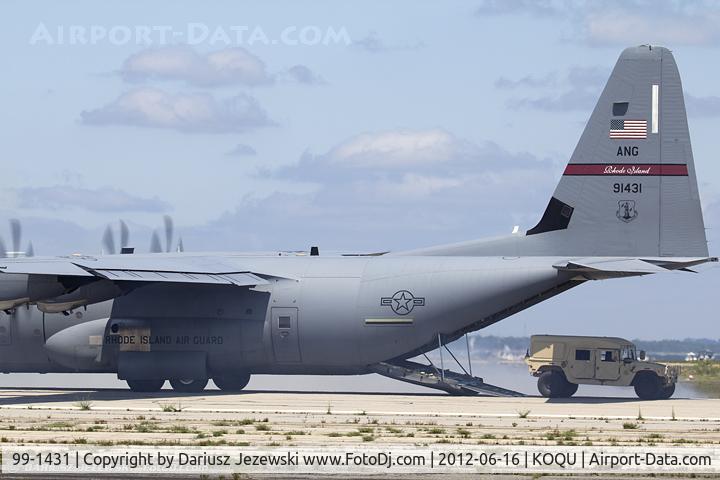 99-1431, 1999 Lockheed Martin C-130J-30 Super Hercules C/N 382-5517, C-130J Hercules 99-1431  from 143rd AS 143rd AS Quonset Point ANGS, RI