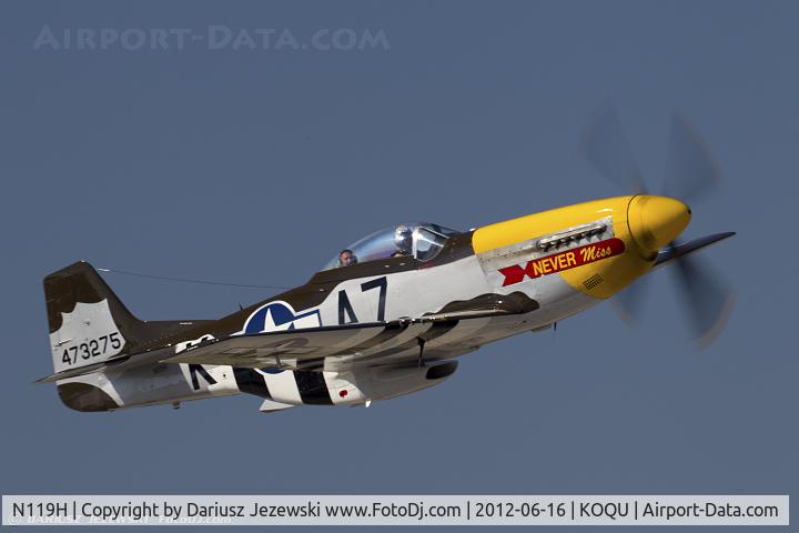 N119H, 1944 North American F-51D Mustang C/N 44-73275, North American F-51D Mustang 