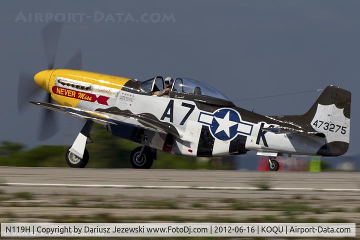 N119H, 1944 North American F-51D Mustang C/N 44-73275, North American F-51D Mustang 