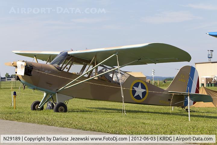 N29189, 1940 Aeronca 60-TF C/N 2510T, Aeronca 60-TF 