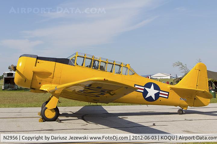 N2956, 1941 North American AT-6C C/N 66-2689, North American AT-6C Texan  C/N 66-2689, N2956