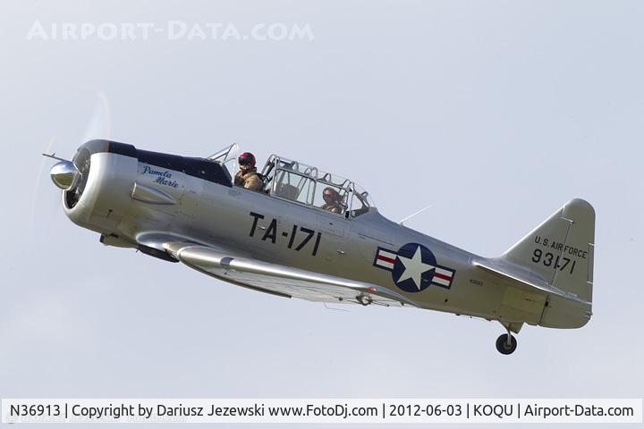 N36913, North American T-6G Texan C/N 168-275, North American T-6G Texan 