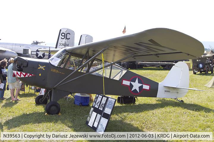 N39563, 1944 Aeronca 65-TAC C/N F5664TA, Aeronca 65-TAC L-3B  C/N F5664TA, N39563