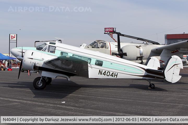 N404H, 1961 Beech G18S C/N BA-590, Beech G18S  C/N BA-590, N404H