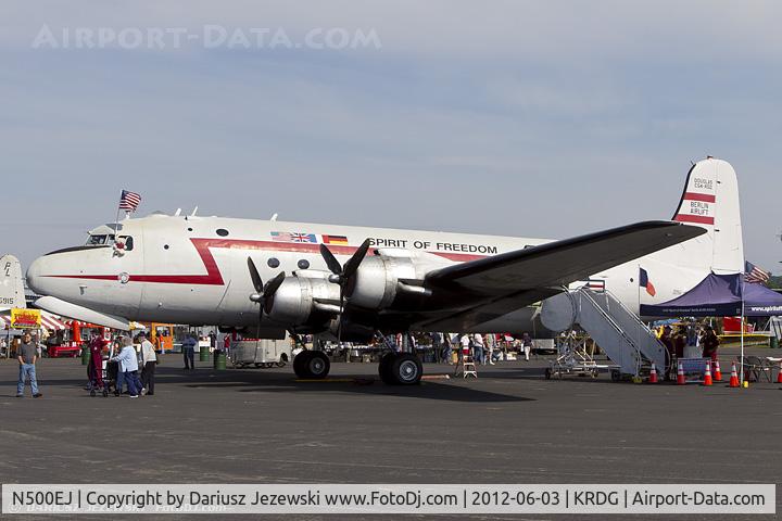 N500EJ, 1945 Douglas C-54E Skymaster (DC-4A) C/N DO316, Douglas C-54E-DC Skymaster  C/N 27370 - Berlin Airlift Historical Foundation, N500EJ