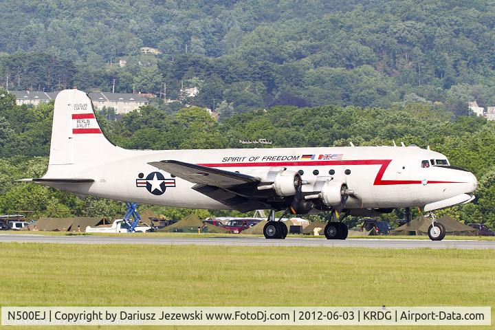 N500EJ, 1945 Douglas C-54E Skymaster (DC-4A) C/N DO316, Douglas C-54E-DC Skymaster  C/N 27370 - Berlin Airlift Historical Foundation, N500EJ