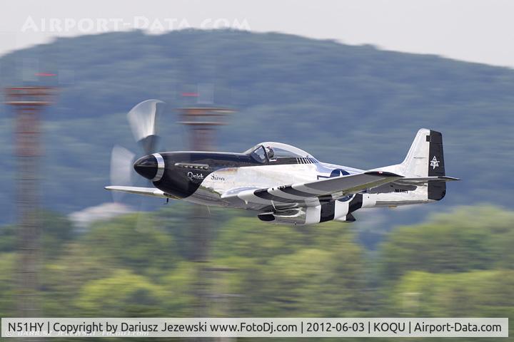 N51HY, 1944 North American P-51D Mustang C/N 124-48192, North American P-51D Mustang 