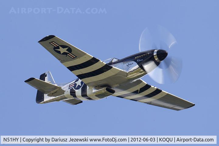 N51HY, 1944 North American P-51D Mustang C/N 124-48192, North American P-51D Mustang 