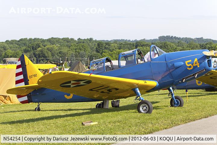 N54254, 1941 Fairchild M-62A-3 Cornell II C/N T42-1831, Fairchild M-62A-3  C/N T-42-1831, N54254