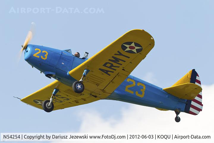 N54254, 1941 Fairchild M-62A-3 Cornell II C/N T42-1831, Fairchild M-62A-3  C/N T-42-1831, N54254