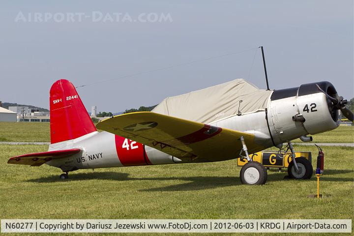 N60277, 1942 Consolidated Vultee BT-13A C/N 6519, Consolidated Vultee BT-13A Valiant  C/N 6519, N60277