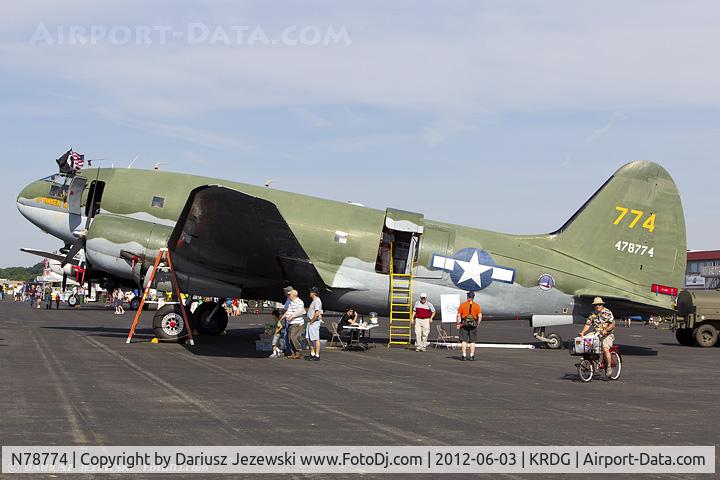 N78774, 1944 Curtiss C-46F Commando C/N 22597, Curtiss Wright C-46F Commando 