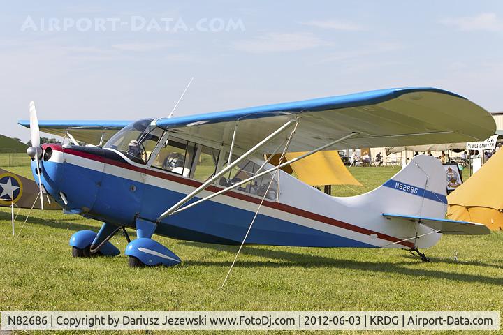 N82686, 1955 Aeronca 7AC Champion C/N 7AC-1332, Aeronca 7AC Champion  C/N 7AC-1332, N82686