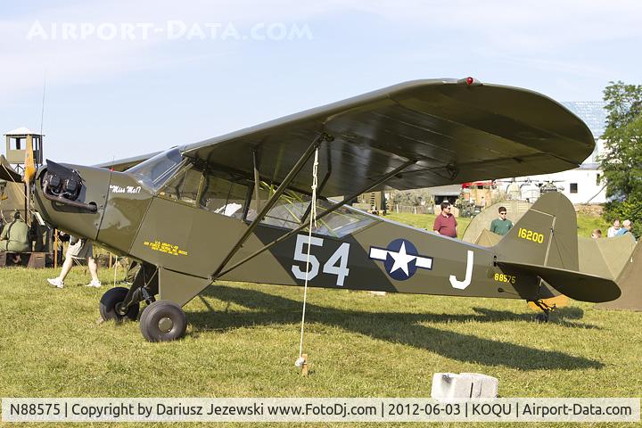 N88575, 1946 Piper J3C-65 Cub Cub C/N 16200, Piper J3C-65 Cub  C/N 16200, N88575