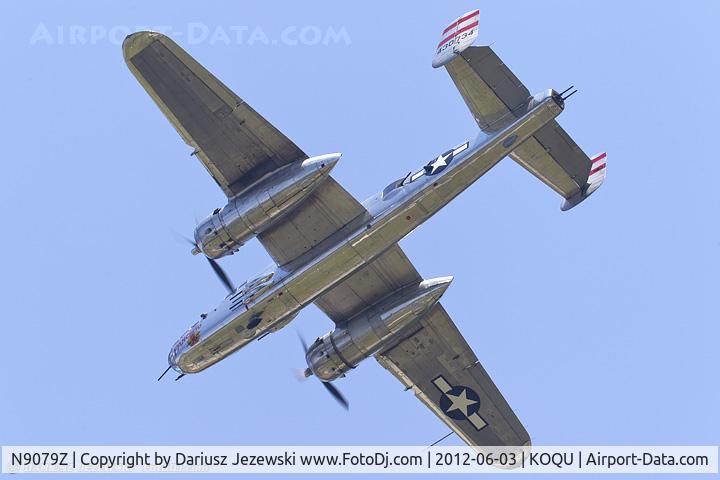 N9079Z, 1944 North American TB-25N Mitchell C/N 108-34009, North American TB-25N Mitchell 