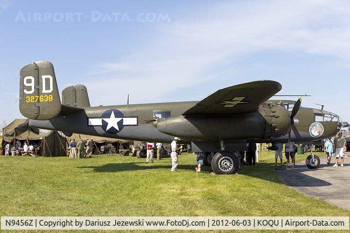 N9456Z, 1943 North American TB-25N Mitchell C/N 108-33214, North American TB-25N Mitchell 
