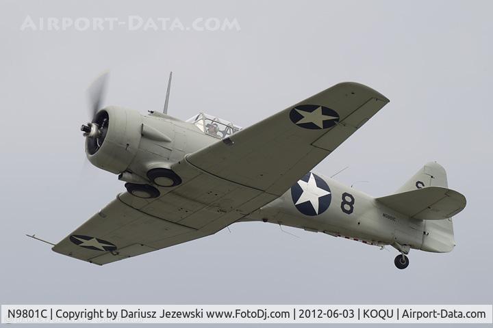 N9801C, 1943 North American SNJ-5 Texan Texan C/N 90-669, North American SNJ-5 Texan  C/N 90-669, N9801C