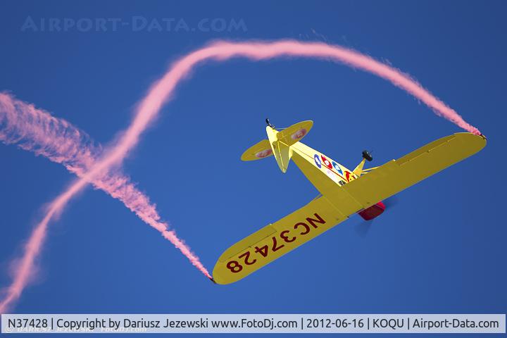 N37428, 1942 Interstate S-1A Cadet C/N 273, Interstate S-1A C/N 273 - Kent Pietsch flies the 
