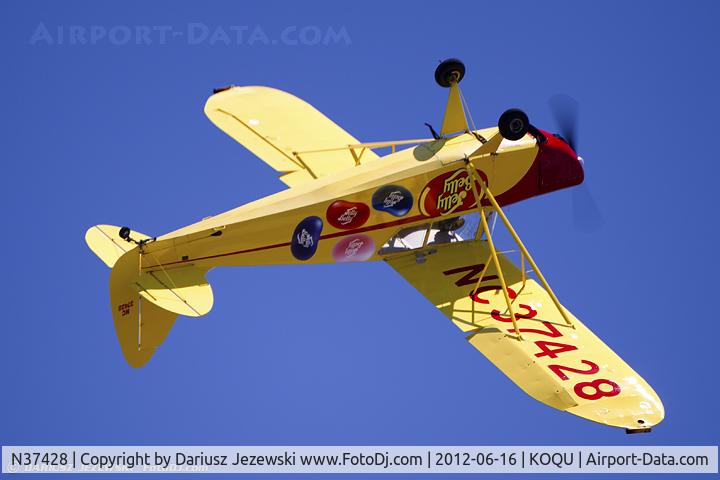 N37428, 1942 Interstate S-1A Cadet C/N 273, Interstate S-1A C/N 273 - Kent Pietsch flies the 