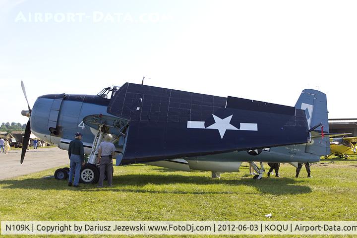 N109K, 1945 Grumman TBM-3 Avenger C/N 3800, Grumman TBM-3 Avenger  C/N 3800, NL109K