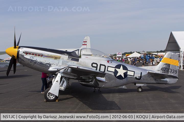 N51JC, 1944 North American P-51D Mustang C/N 122-38798, North American P-51D Mustang 