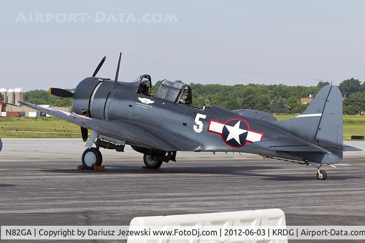 N82GA, Douglas SBD-5 Dauntless C/N 54532, Douglas SBD-5 Dauntless  C/N 54532, NL82GA