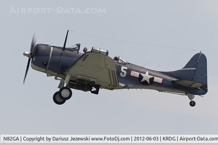N82GA, Douglas SBD-5 Dauntless C/N 54532, Douglas SBD-5 Dauntless  C/N 54532, NL82GA