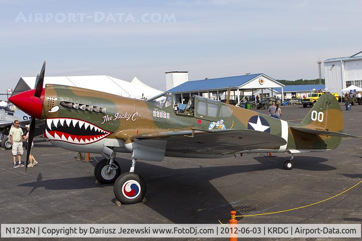 N1232N, 1943 Curtiss P-40N Warhawk C/N 27483, Curtiss P-40M Warhawk 