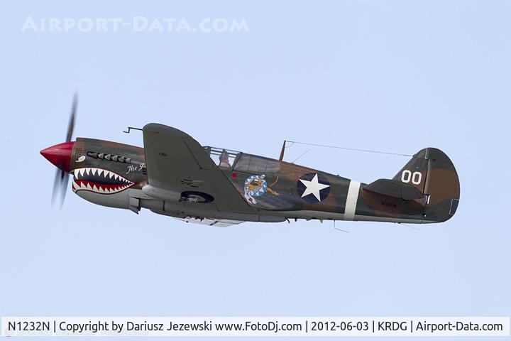N1232N, 1943 Curtiss P-40N Warhawk C/N 27483, Curtiss P-40M Warhawk 