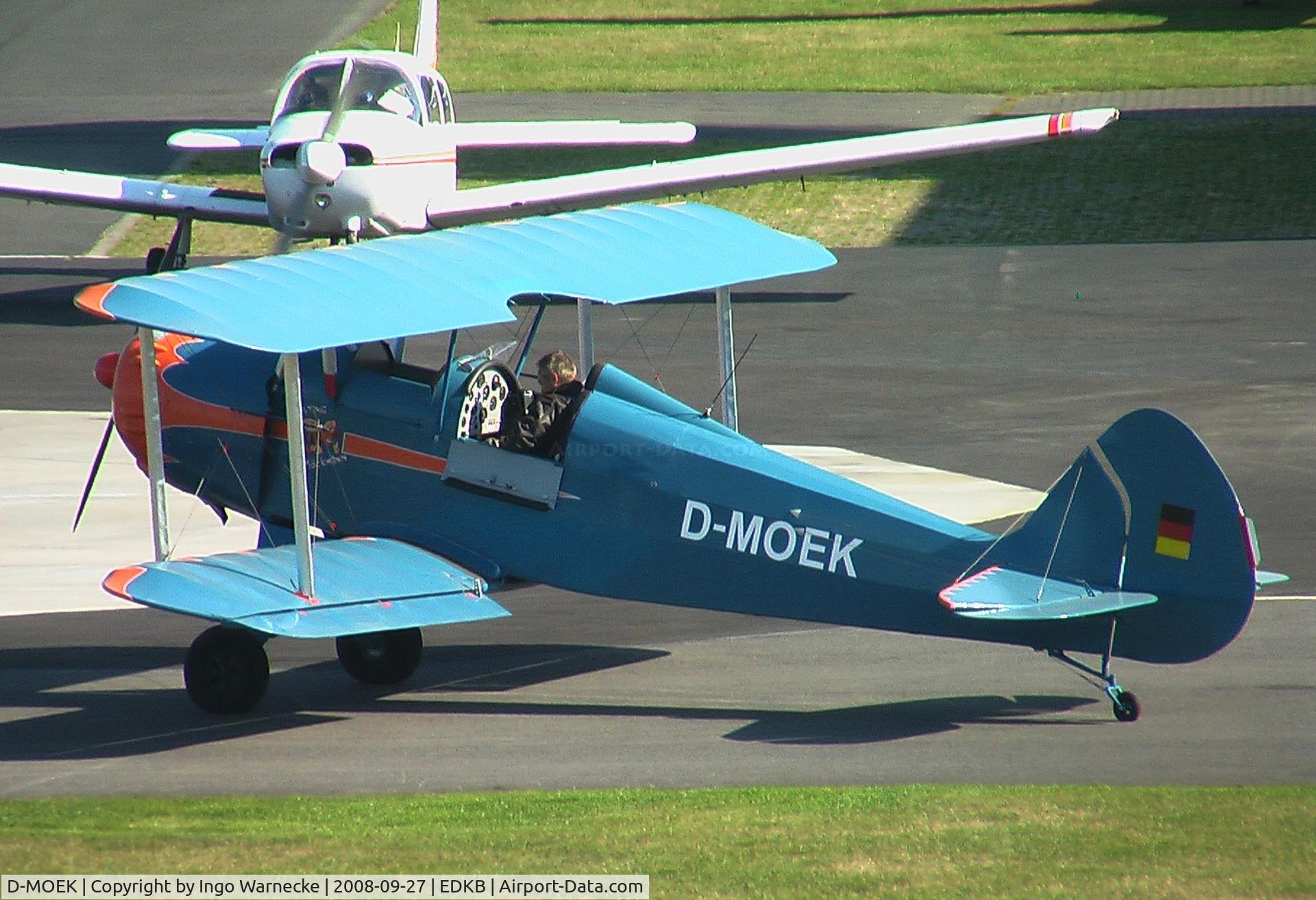 D-MOEK, Platzer Kiebitz  B6 C/N Not found D-MOEK, Platzer Kiebitz B6 at Bonn-Hangelar airfield
