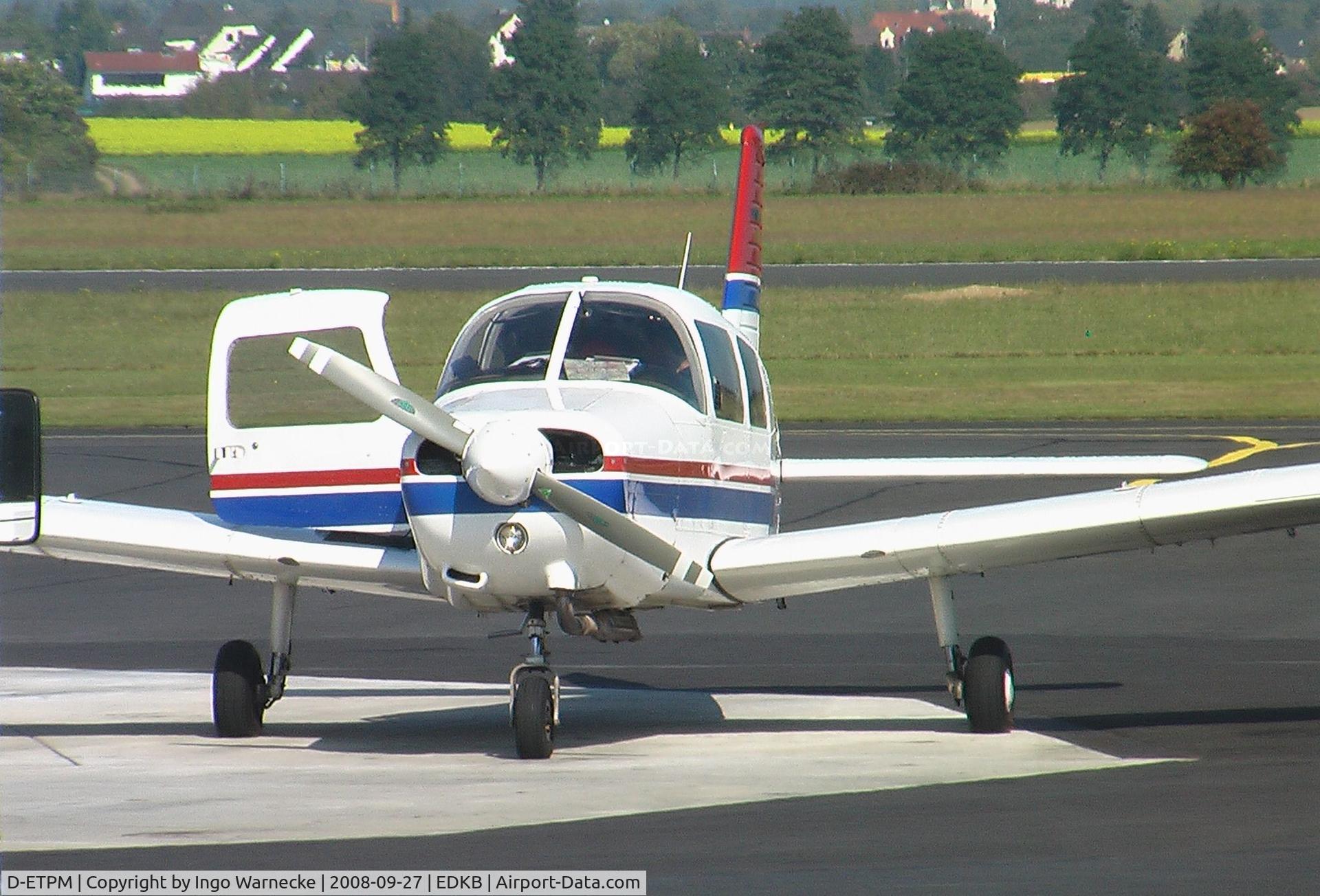 D-ETPM, 1994 Piper PA-28-161 Cadet C/N 2841363, Piper PA-28-161 at Bonn-Hangelar airfield