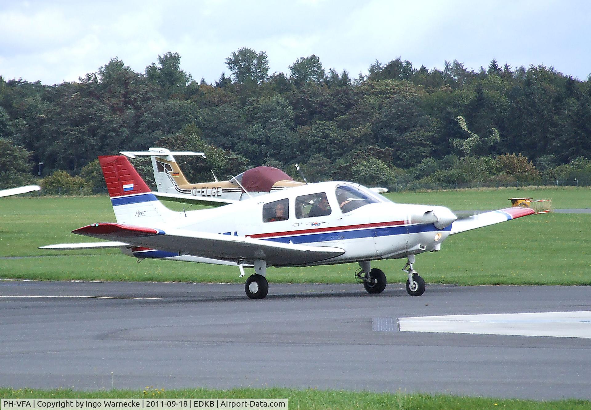 PH-VFA, 1994 Piper PA-28-161 Cherokee Warrior II C/N 2841360, Piper PA-28-161 at Bonn-Hangelar airfield