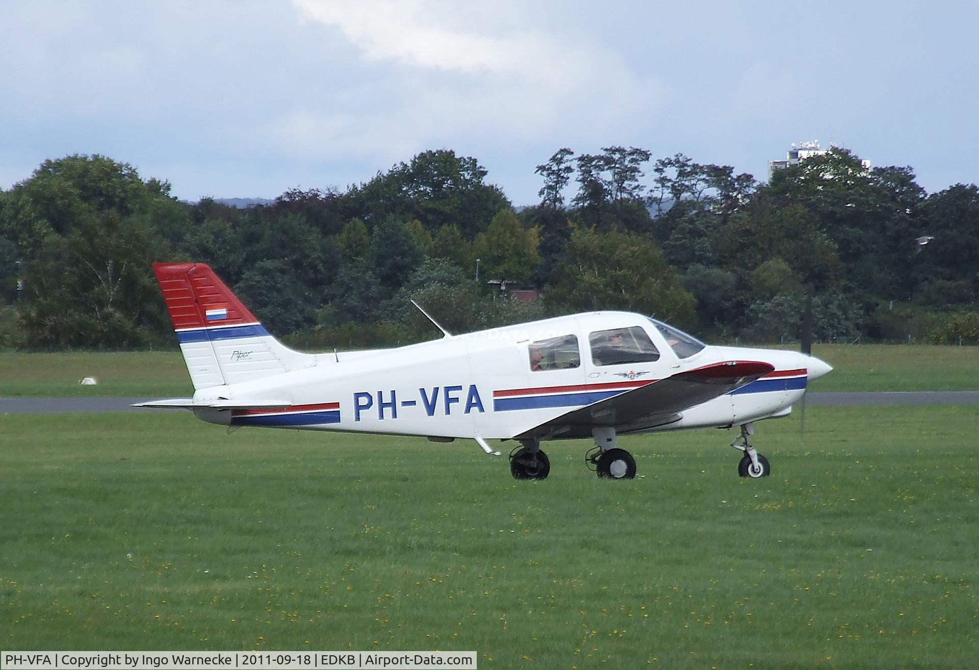 PH-VFA, 1994 Piper PA-28-161 Cherokee Warrior II C/N 2841360, Piper PA-28-161 at Bonn-Hangelar airfield