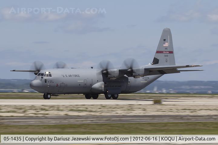 05-1435, 2005 Lockheed Martin C-130J-30 Super Hercules C/N 382-5572, C-130J Hercules 05-1435  from 143rd AS 143rd AS Quonset Point ANGS, RI