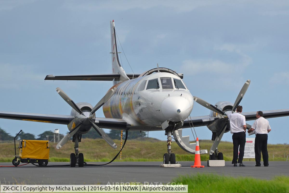 ZK-CIC, 1980 Fairchild SA-227AC Metro III C/N AC-623B, At Whakatane